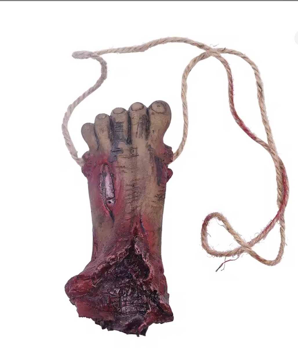 Halloween [Hang Voet] - Decoratie - Realistisch Look - Horror Voet - Halloween Feest